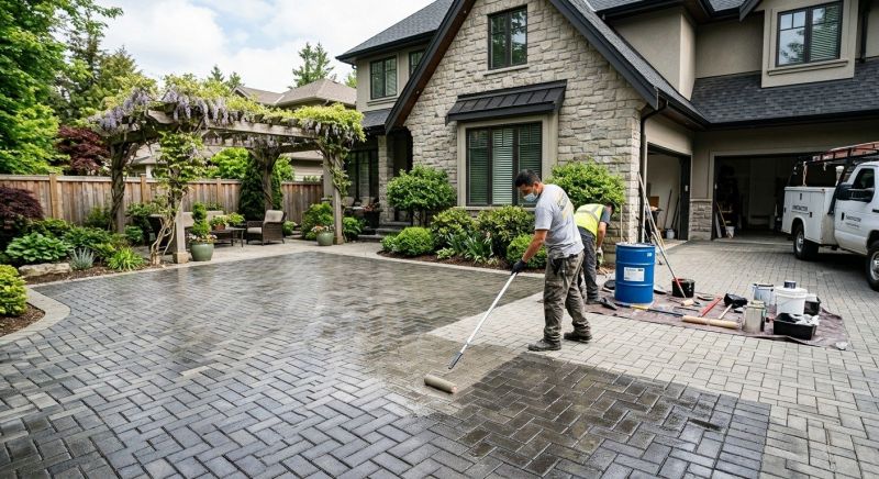 Hardscape Sealing in Gig Harbor, WA