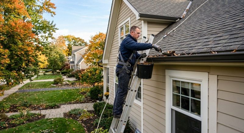 Roof Gutter Cleaning in Annapolis, MD